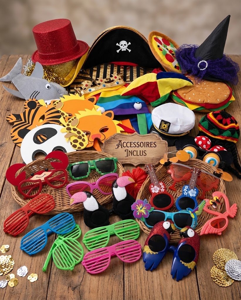 accessoires sur table